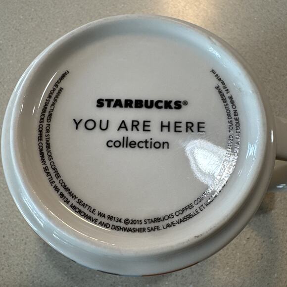 Starbucks 2015 Hawaii Coffee Mug Cup You Are Here Collection 14 oz - Picture 4 of 4